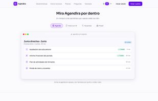 Agendira screenshot 1