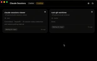 Agent Sessions screenshot 1