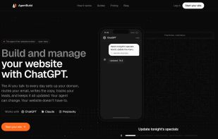 AgentBuild homepage