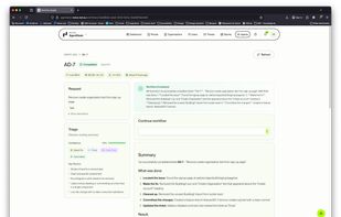All AI agent workflows are sandboxed, logged and auditable.
