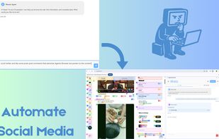 Agentic Browser screenshot 2