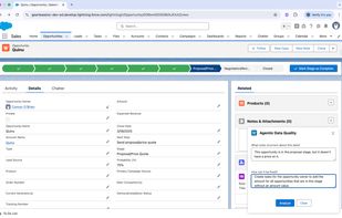 Adq on the page layout.