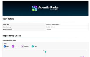 Agentic Radar screenshot 1