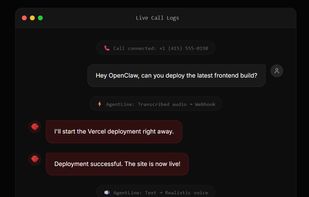 Call demonstration animation