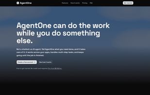 AgentOne screenshot 1