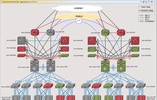 Dynamic Network Map