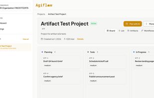 Agiflow screenshot 1