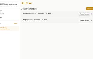 Agiflow screenshot 2