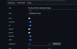 Agit CMS screenshot 1