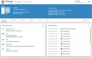 Computer Summary. The summary page for your computers.