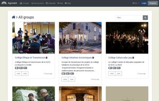 Agorakit screenshot 1