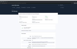 AhaSend screenshot 1