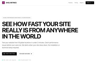 Ahoj Metrics screenshot 1