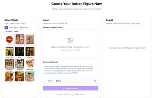 AI Action Figure Generator