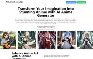 AI-Anime-Generator screenshot 1