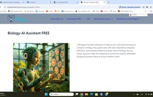 ??Biology AI Assistant dedicated to helping users understand and explore concepts in biology.