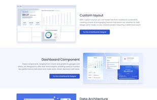 AI Dashboard Design screenshot 2