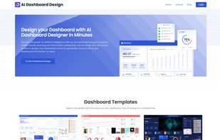 AI Dashboard Design screenshot 1