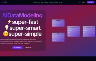 AI Data Modeling screenshot 1