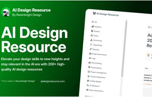 200+ curated AI Design Resource for Product Designers. AI Design Resource makes it easier for you to easily find high quality design tools which can help you save times and increase your work efficiency, allowing you to focus on more important tasks.