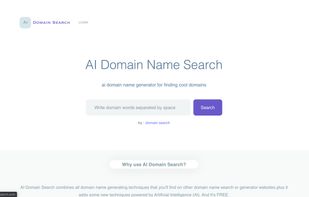 AI Domain Search screenshot 1