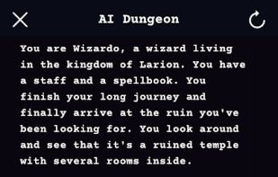 AI Dungeon screenshot 1