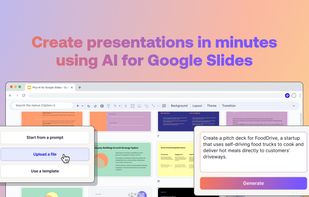 AI for Google Slides
Demo