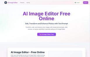 AI Image Editor screenshot 1