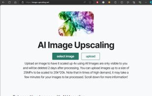 AI Image Upscaling screenshot 1