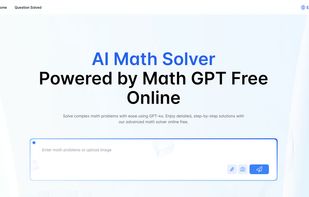 AI Math Solver Powered by Math GPT Free  screenshot 1