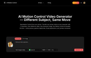AI Motion Control screenshot 1