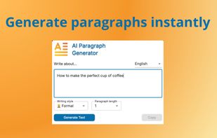 AI Paragraph Generator Rewriter screenshot 1