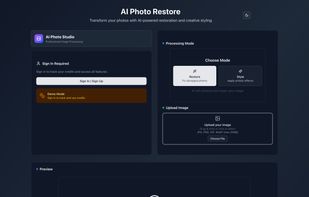 AI Photo Restore screenshot 1