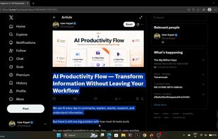 AI Productivity Flow screenshot 1