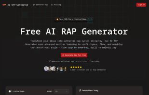 AI Rap Generator screenshot 1