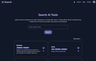 AI Search screenshot 1