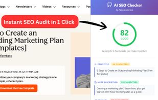Run a complete on-page SEO audit instantly to evaluate key ranking elements and understand how well a webpage is optimized.