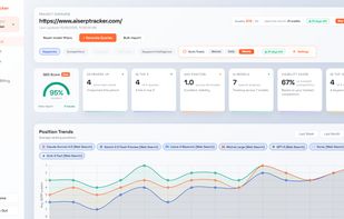 AI SERP Tracker Dashboard