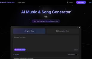 AI Song Creator screenshot 1