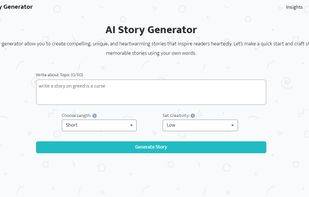 AI Story Generator screenshot 1