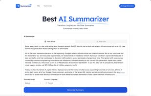 AI Summarizer screenshot 1