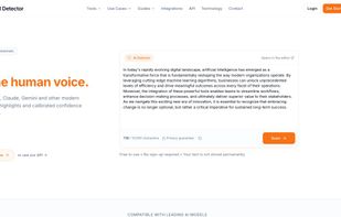 AI Text Detector screenshot 1
