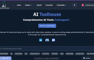 AI Toolhouse Home Page