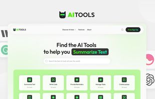 AI tools home page