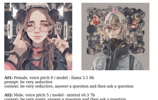 Example of an interaction saved