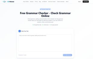 Grammar checker