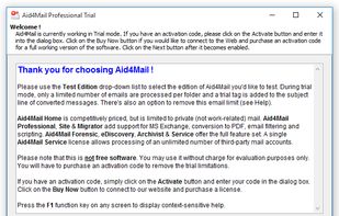 Aid4Mail screenshot 1