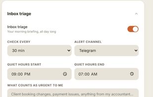 Inbox Triage