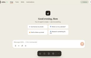 AIDA -Chat Window