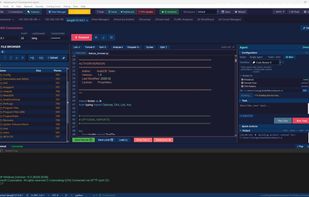 SSH Engine - tabbed terminals with an integrated dual-pane SFTP browser sharing the same session.